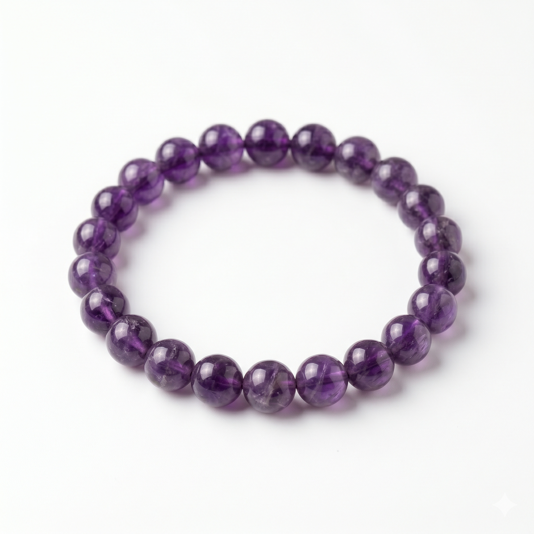 Amethyst Bracelet 6mm